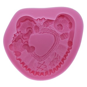 MOLDE EM SILICONE PARA CONFEITARIA NATAL