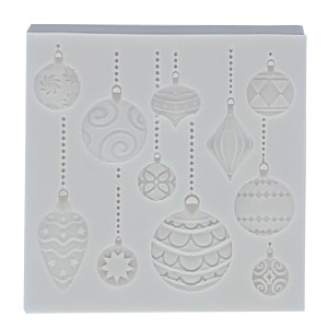 MOLDE EM SILICONE PARA CONFEITARIA NATAL