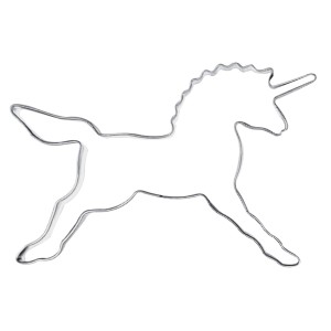CORTADOR DE INOX - UNICÓRNIO SALTANDO