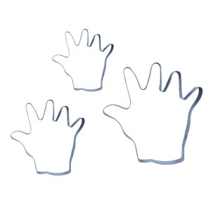 CORTADOR DE INOX - MÃO 3 PEÇAS