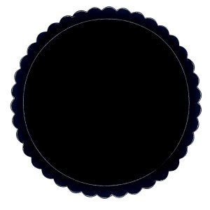 BASE LAMINADA PRETA 32 CM - 10 PEÇAS