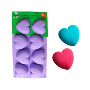 FORMA DE CORAÇÃO MÉDIO 8 CAVIDADES