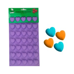 FORMA DE CORAÇÃO MINI 35 CAVIDADES