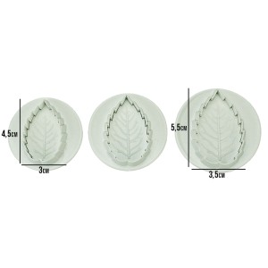 EJETOR DE FOLHAS GRANDES - 3 PEÇAS