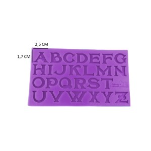 MOLDE DE ALFABETO MAIÚSCULO