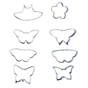 Cortador de Borboleta 8 pç