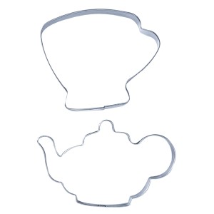 CORTADOR DE INOX - BULE E XÍCARA 2 PEÇAS