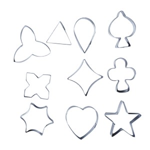 Cortador formas diversas 10 peças