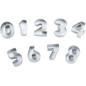 CORTADOR DE INOX - MINI NÚMEROS