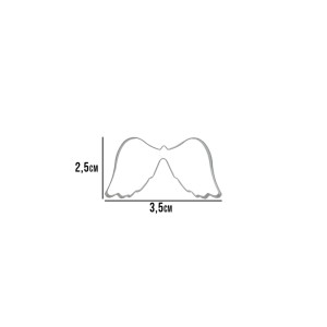 CORTADOR DE INOX - MINI ASAS DE ANJO