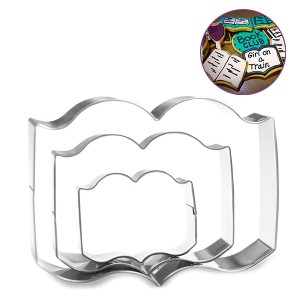CORTADOR DE INOX - MINI LIVROS