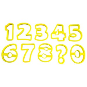 CORTADOR DE NÚMEROS - 8 CM