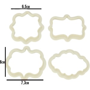 KIT CORTADOR DE MOLDURA - 4 PEÇAS