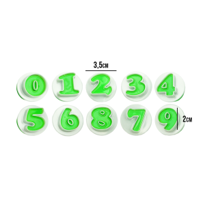 EJETOR DE NÚMEROS - 10 PEÇAS