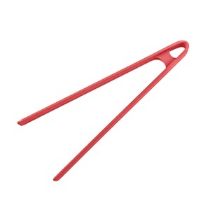 Pegador de Salada em Silicone 29cm Vermelho