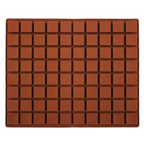 MOLDE PARA TRUFAS, CARAMELOS E BOMBONS EM SILICONE - 36,5CM - 80 CAVIDADES