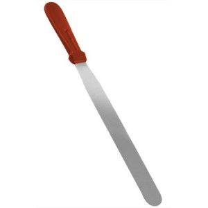 ESPATULA CONFEITEIRO RETA INOX 30CM TERRACOTA