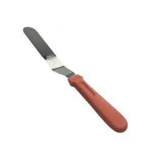 Espátula Angular em Aço Inox 15cm Terracota