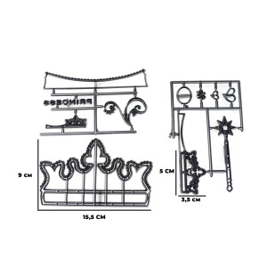 KIT CORTADOR PRINCESA 11 PÇS