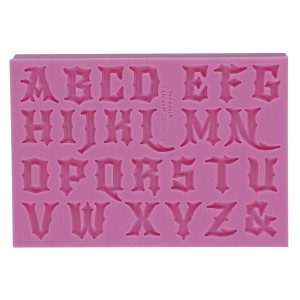 MOLDE ALFABETO MAIÚSCULO ANTIGO