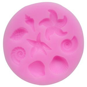 MOLDE EM SILICONE OCEANO
