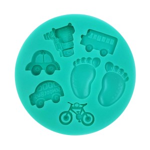 MOLDE PARA PASTA AMERICANA BEBE