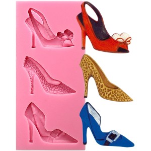 MOLDE EM SILICONE SAPATOS-GMEZN215